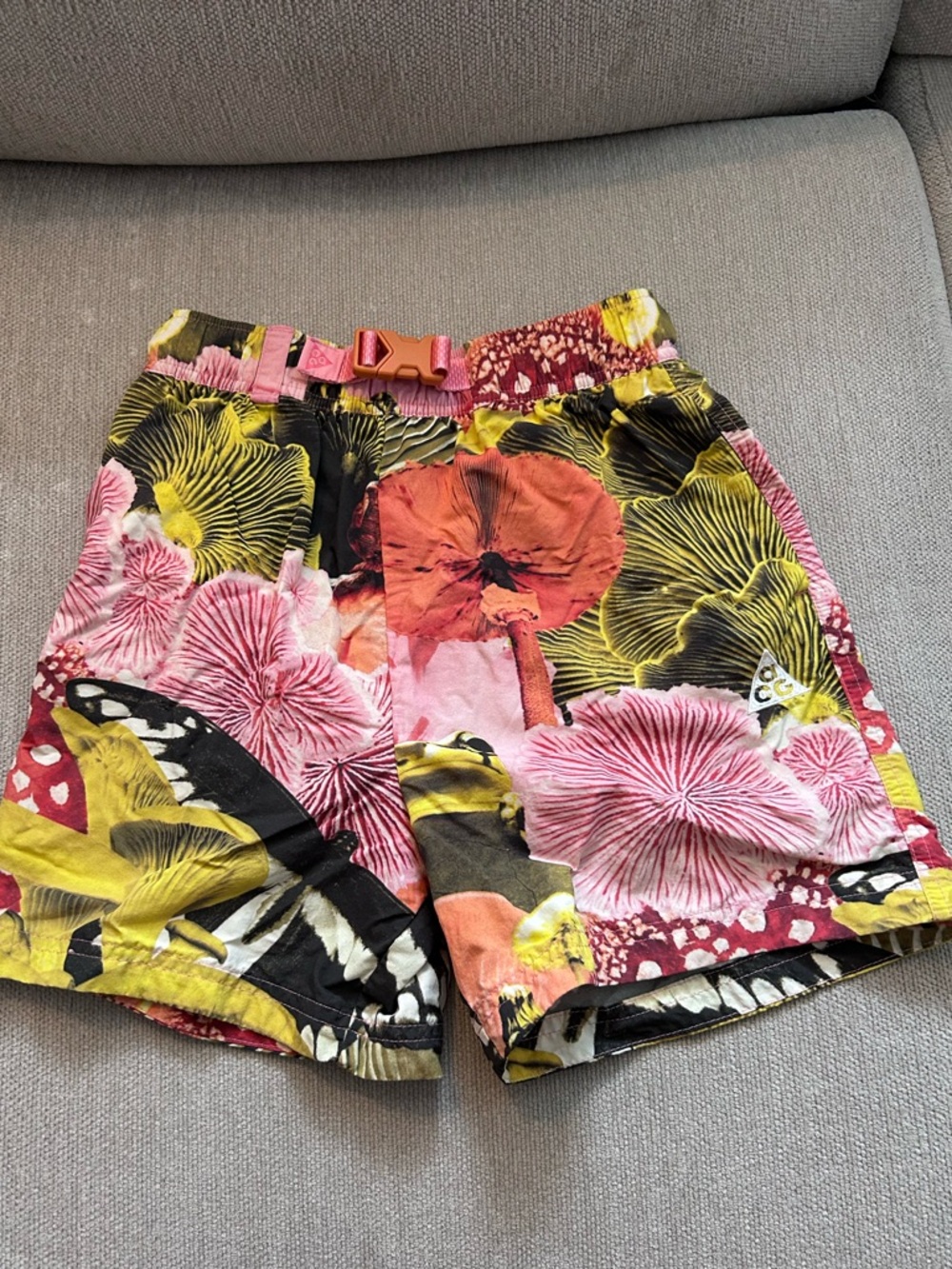 Nike ACG Kids Floral Quick Dry Shorts or Swim Trunks.